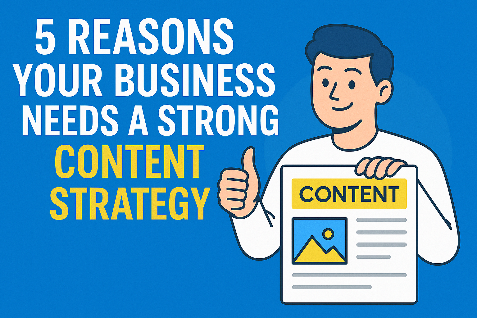 5 Reasons Your Business Needs a Strong Content Strategy